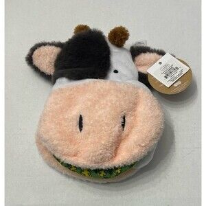 Mud Pie Children's Plush Mr. Cow Puppet Book New With Tag